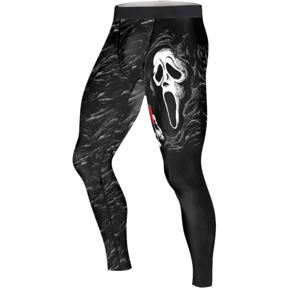 Ghostface Call Men's Compression Leggings