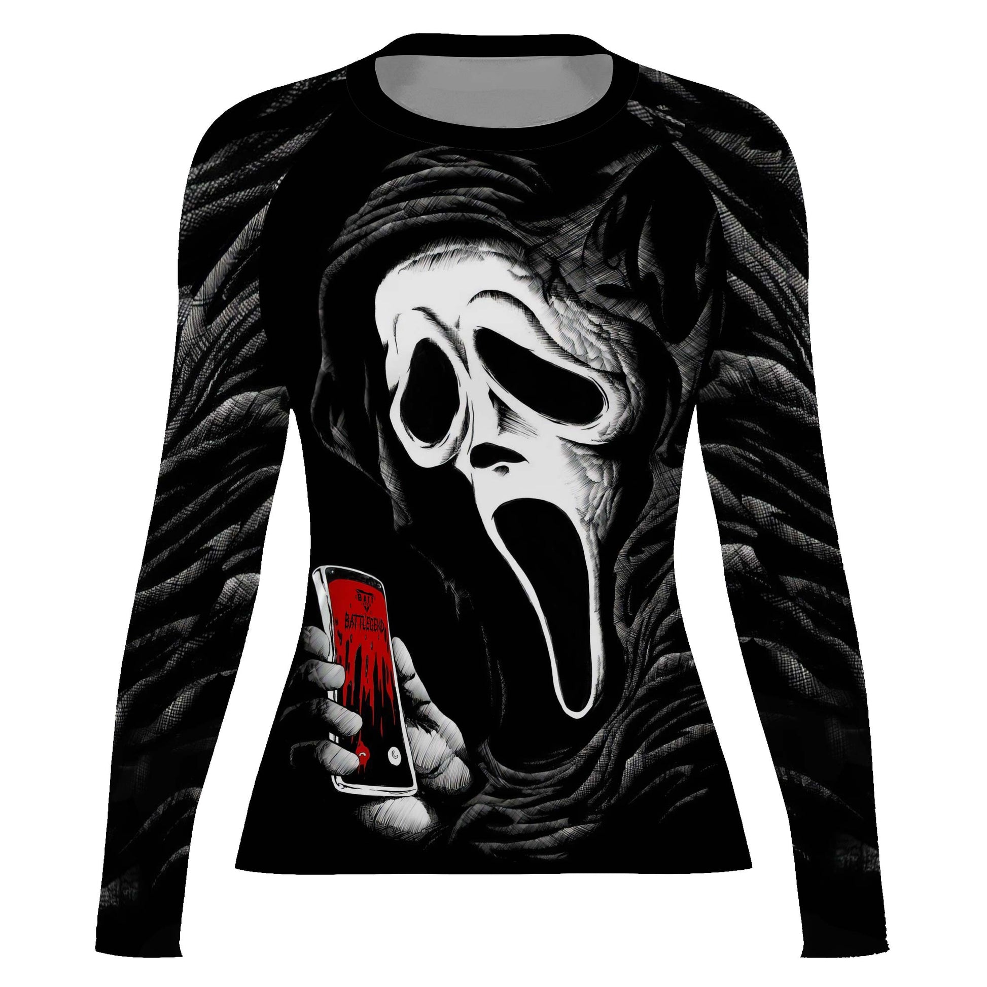 Ghostface Call Rash Guard