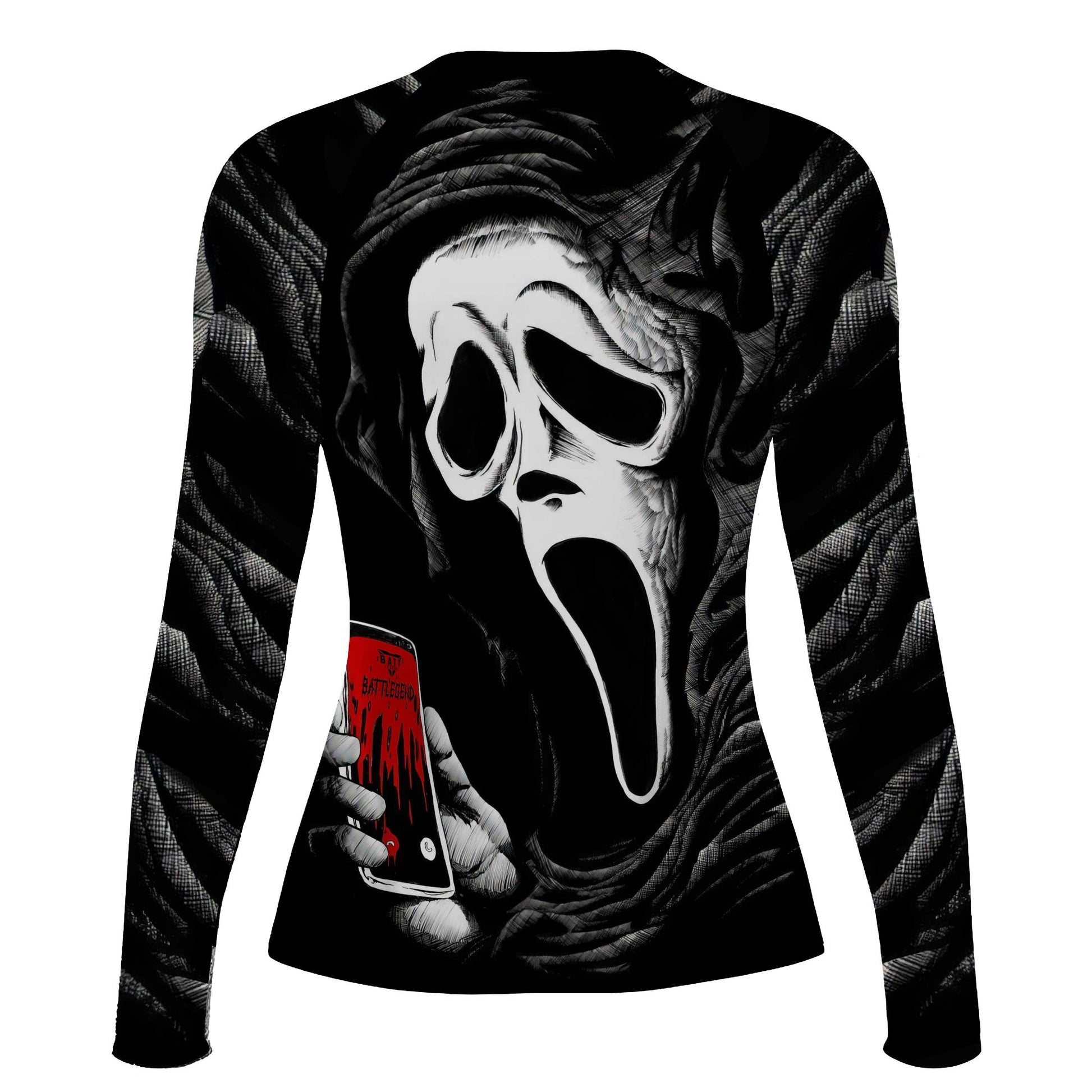 Ghostface Call Rash Guard
