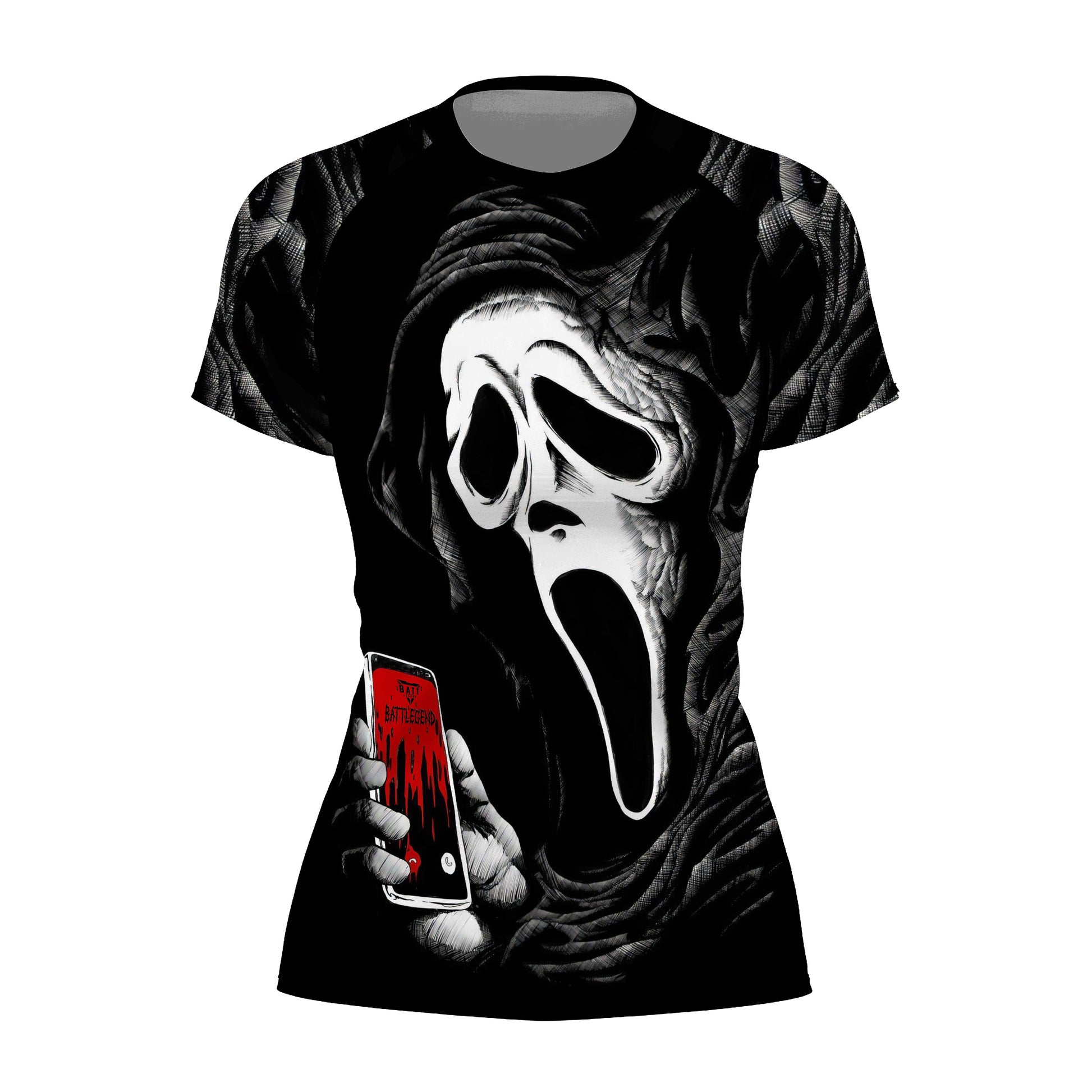 Ghostface Call Rash Guard