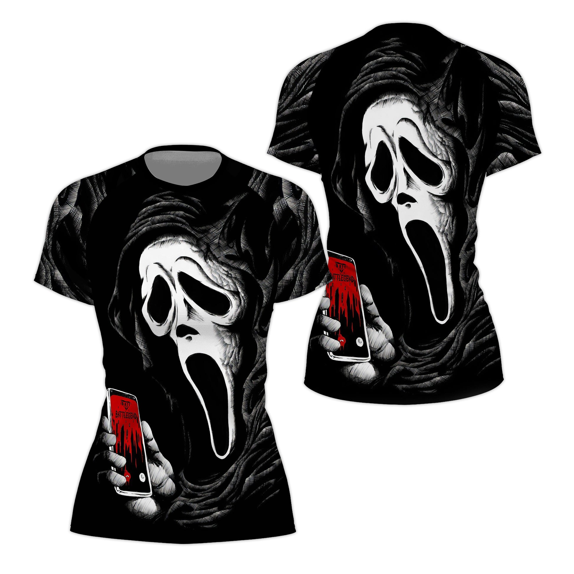 Ghostface Call Rash Guard