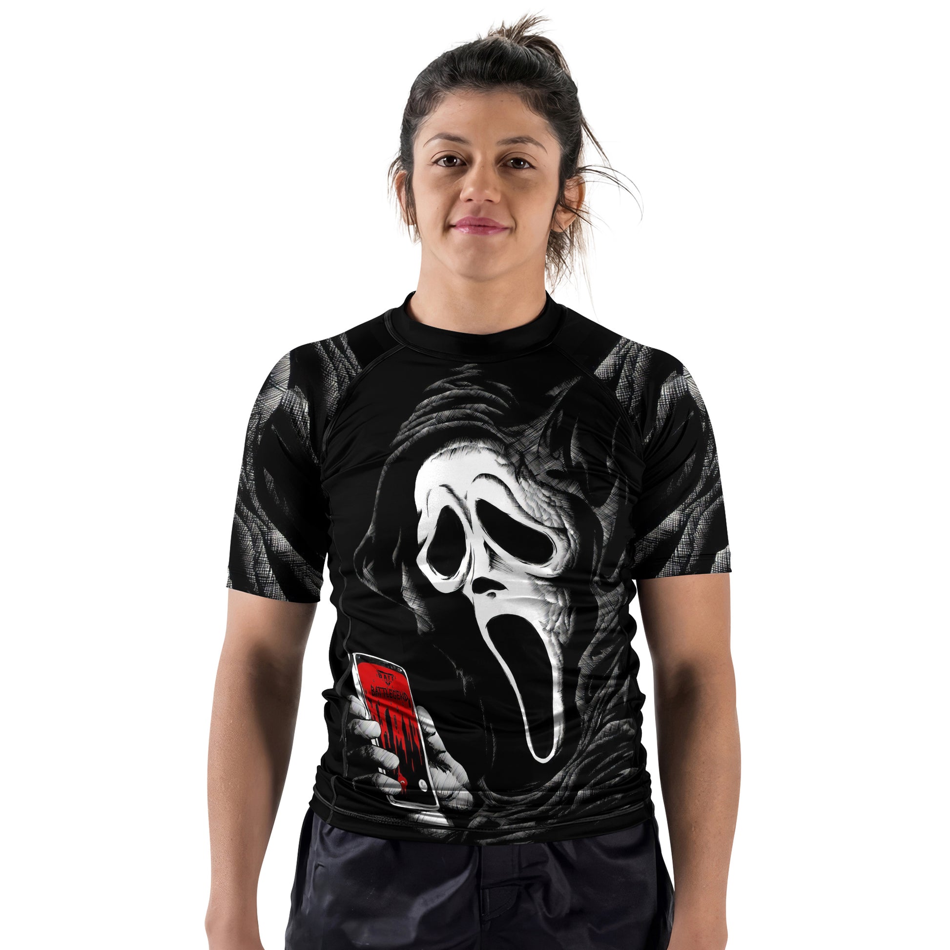 Ghostface Call Rash Guard