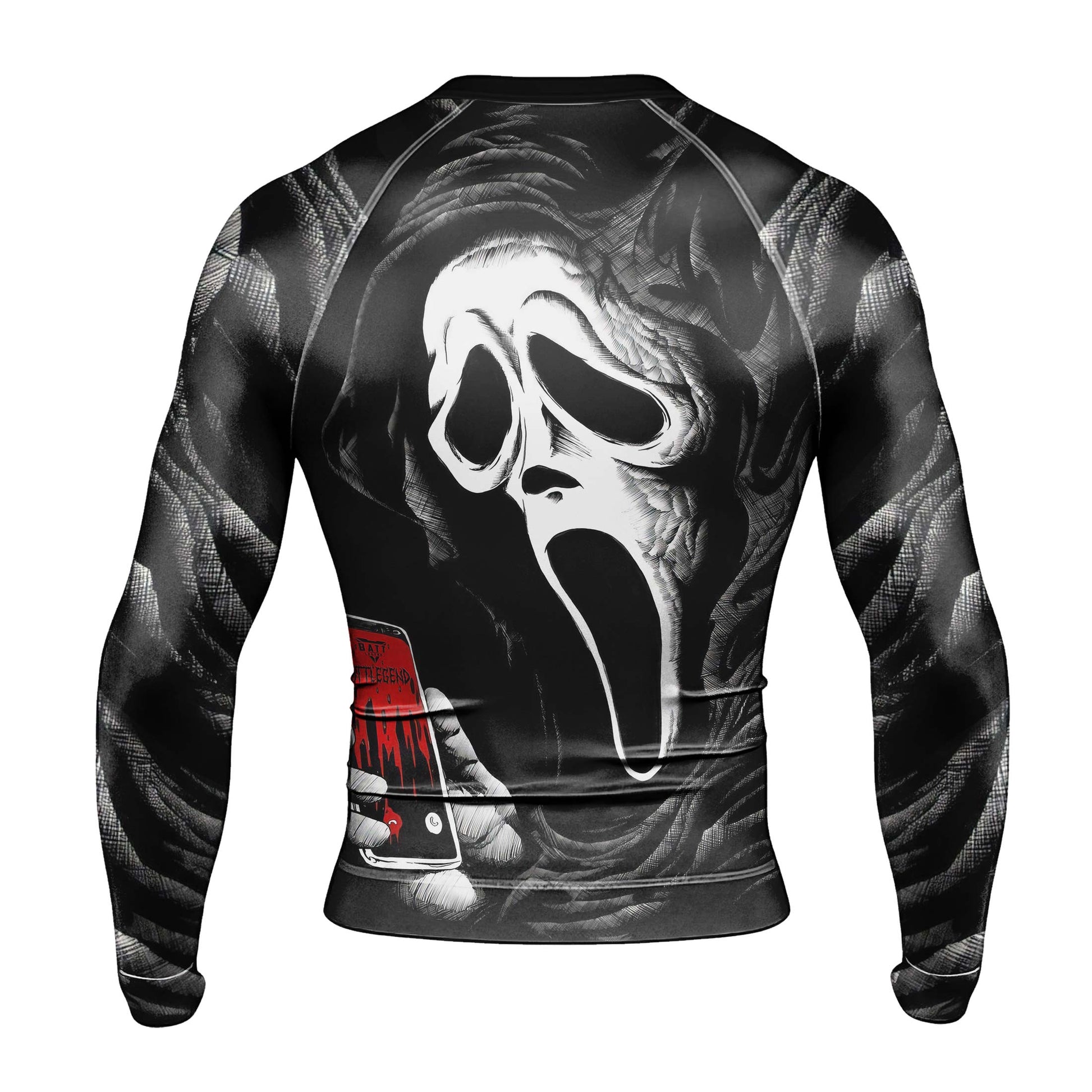 Ghostface Call Rash Guard