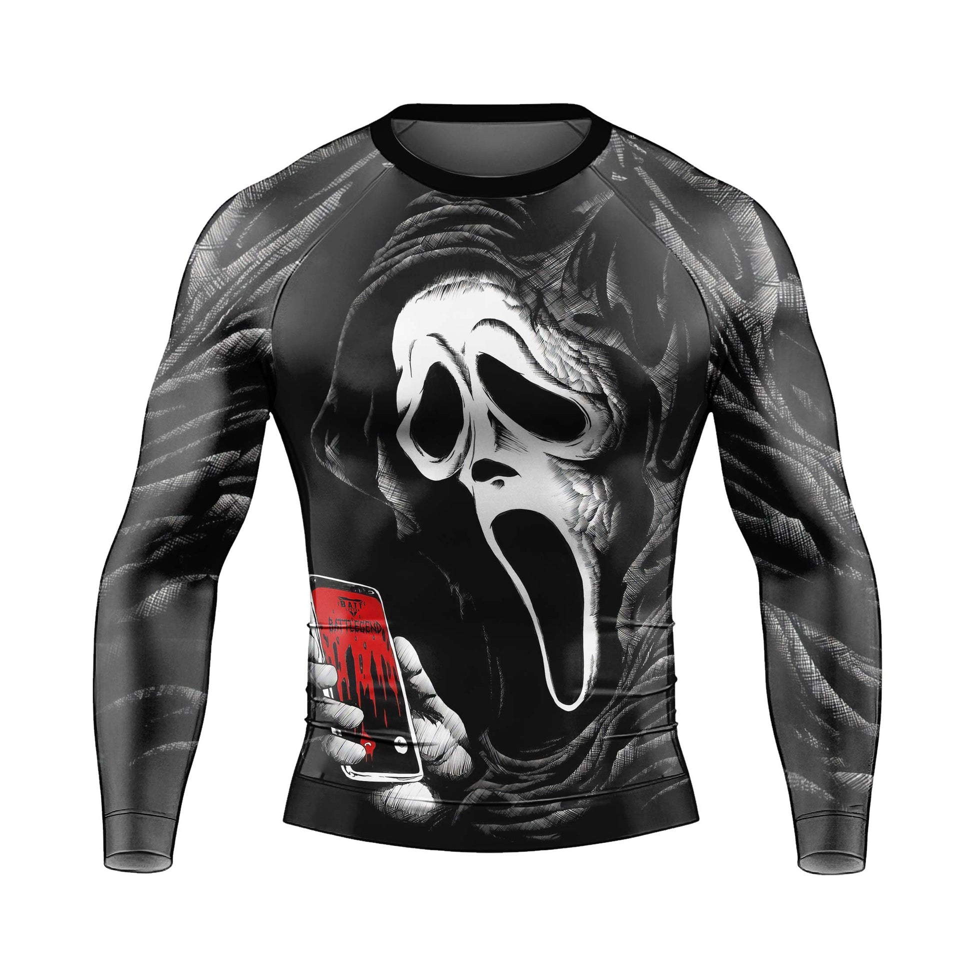 Ghostface Call Rash Guard