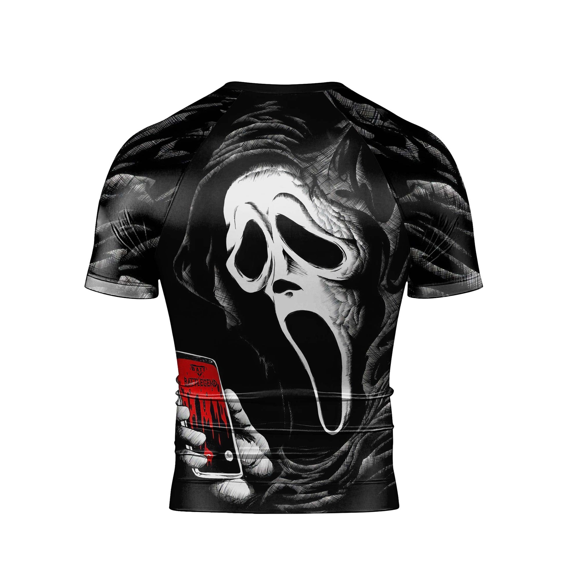 Ghostface Call Rash Guard