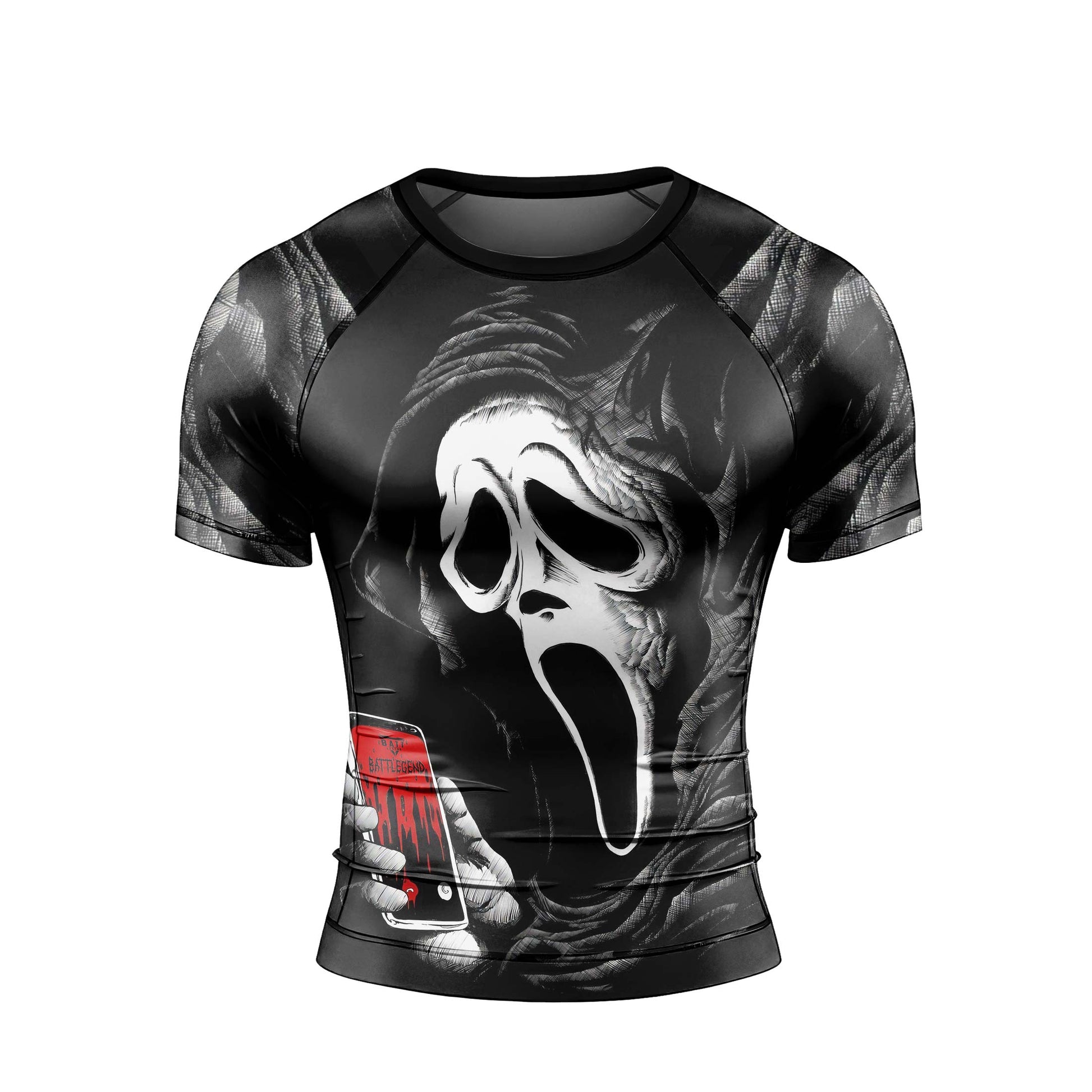 Ghostface Call Rash Guard