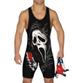 Ghostface Call Wrestling Singlet
