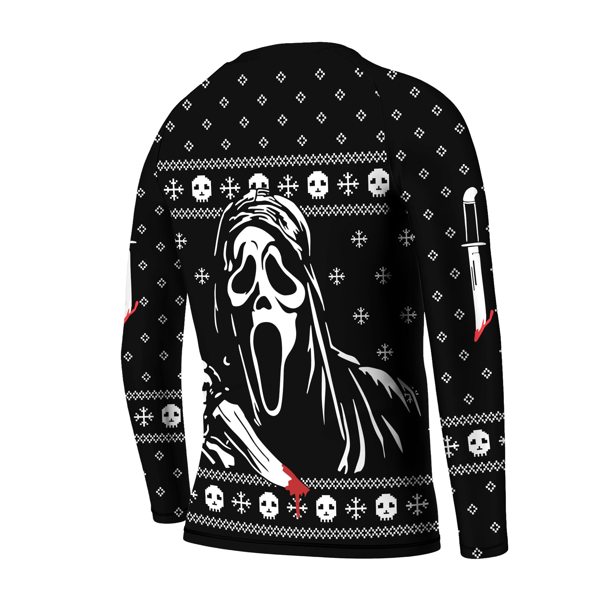 Ghostface Christmas Kids Rash Guard