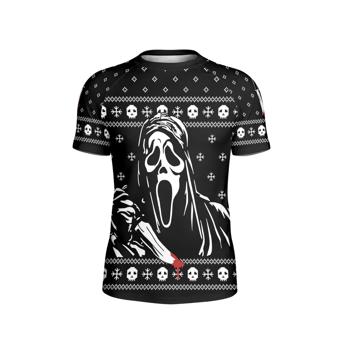 Ghostface Christmas Kids Rash Guard