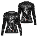 Ghostface Christmas Rash Guard