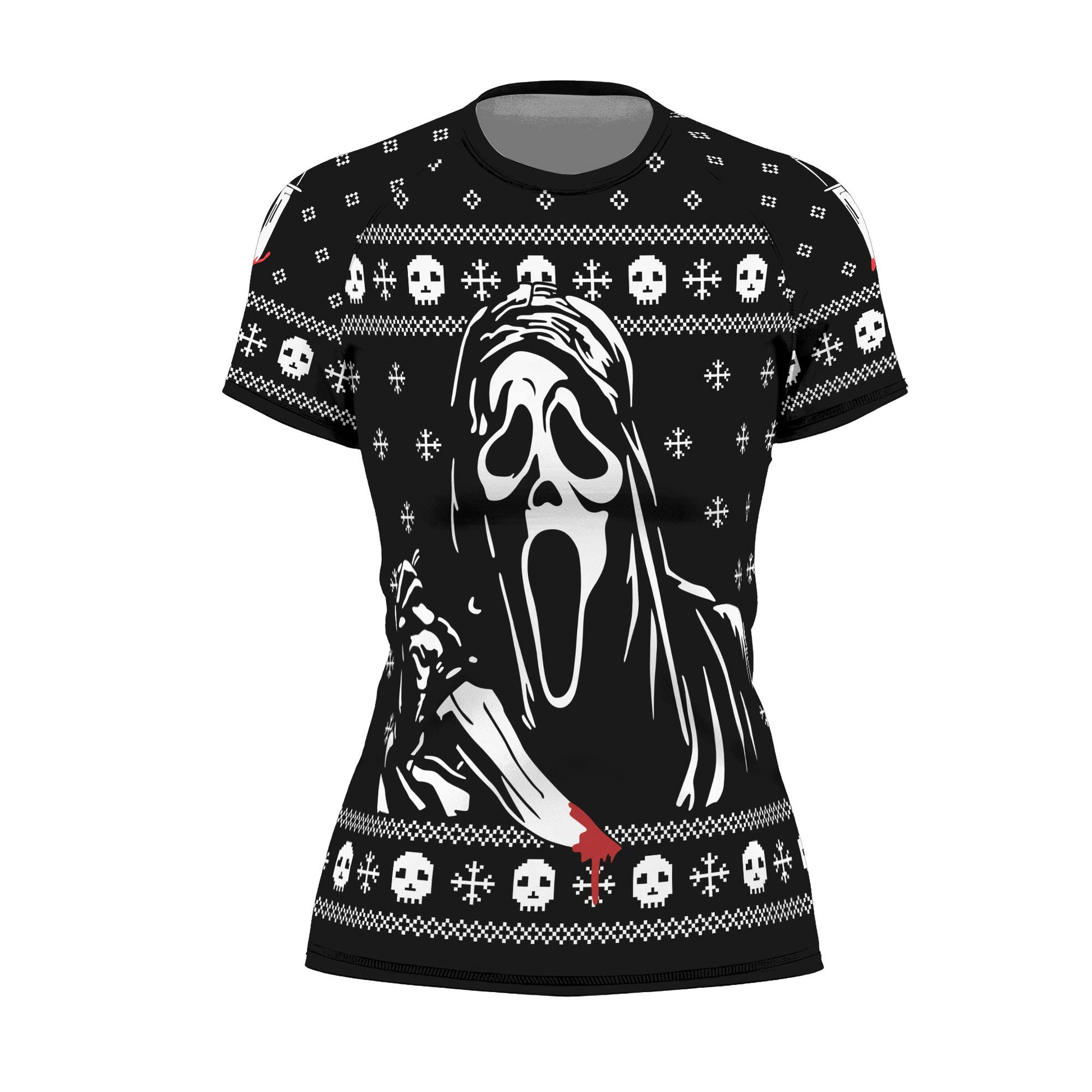 Ghostface Christmas Rash Guard