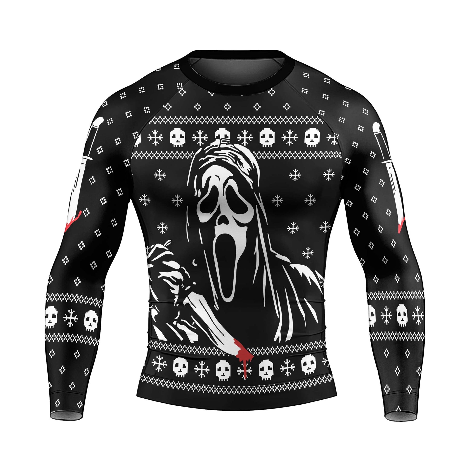 Ghostface Christmas Rash Guard