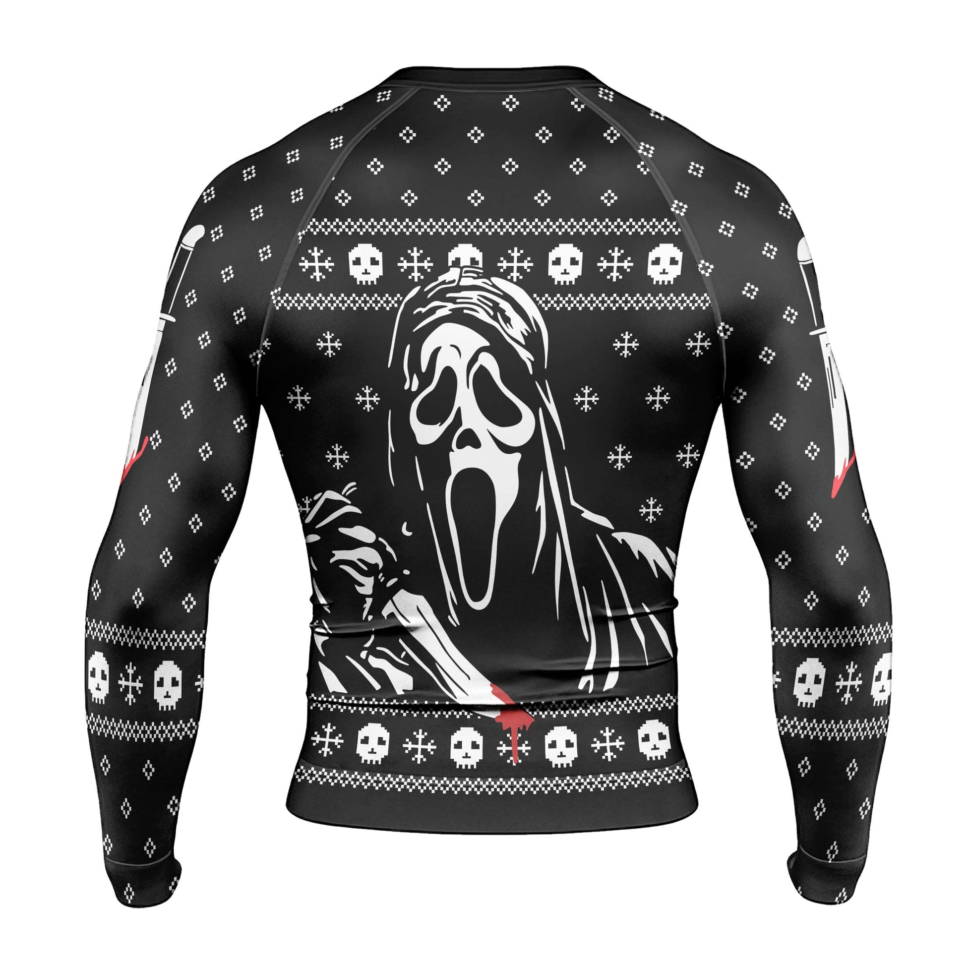 Ghostface Christmas Rash Guard