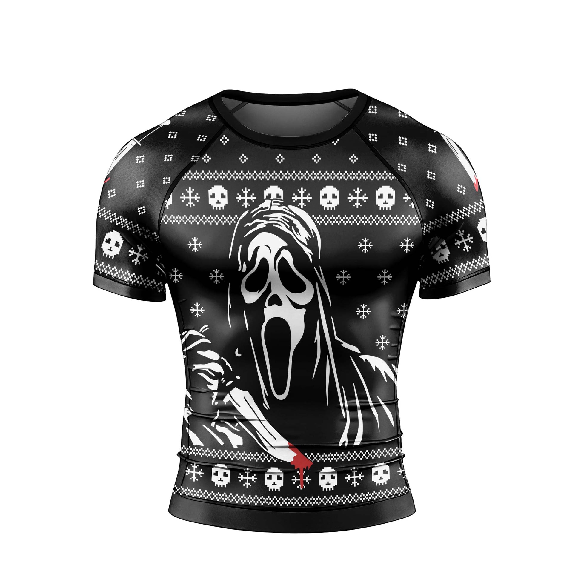 Ghostface Christmas Rash Guard