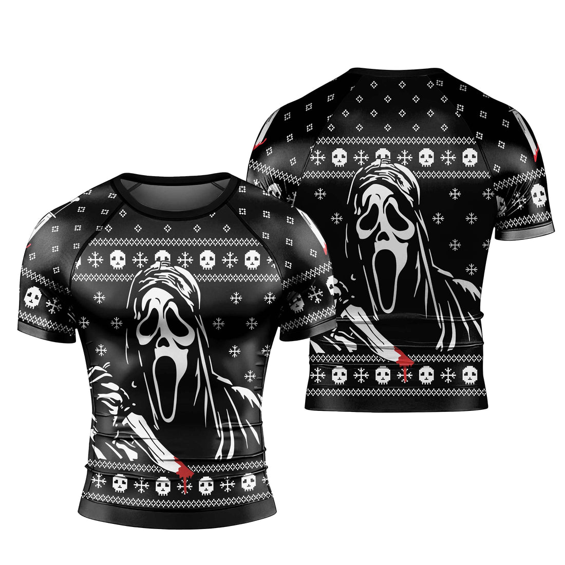 Ghostface Christmas Rash Guard