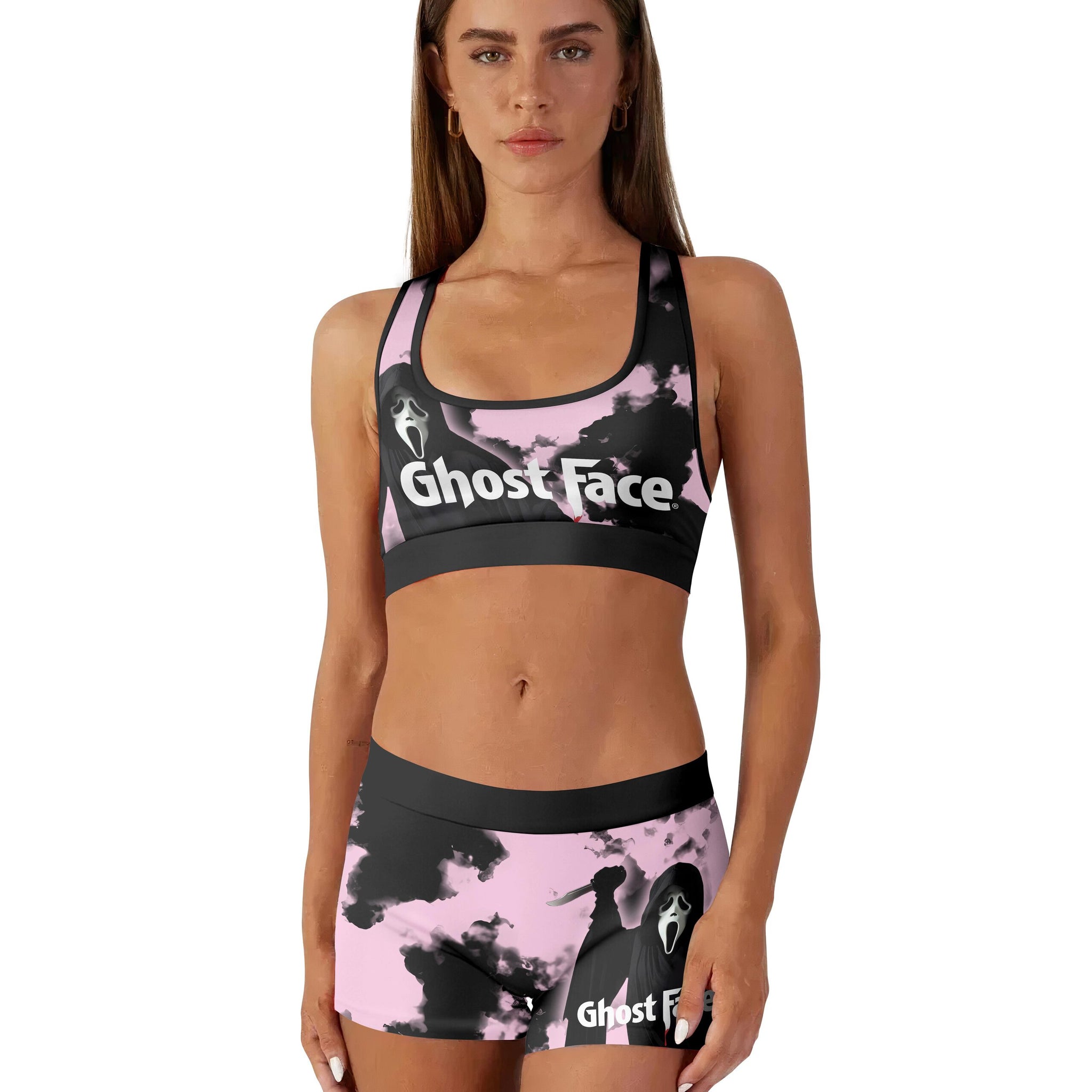 Ghostface Pink Women's Workout Set
