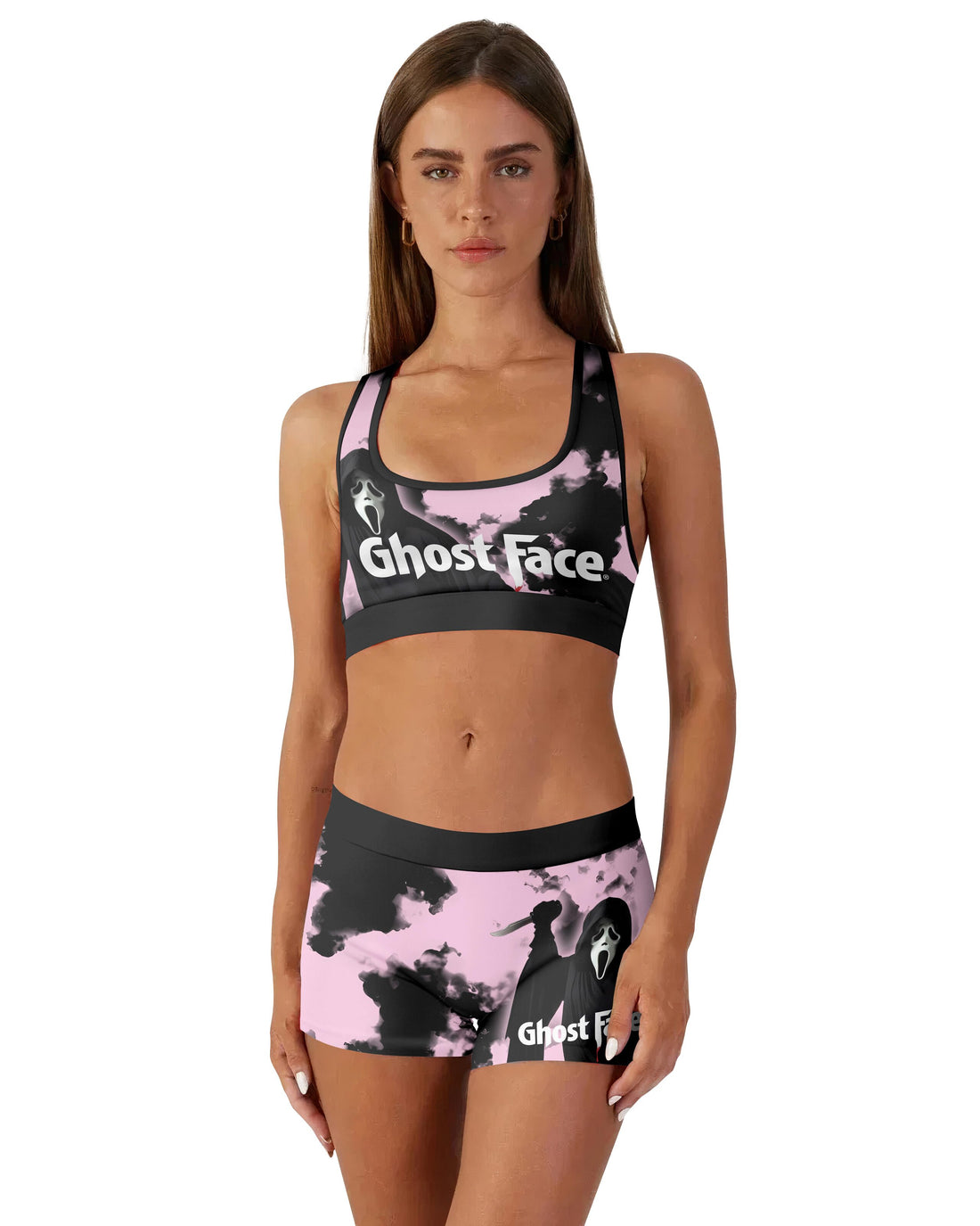 Ghostface Pink Women's Workout Set