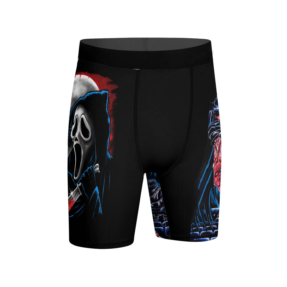 Ghostface Scream Compression Shorts