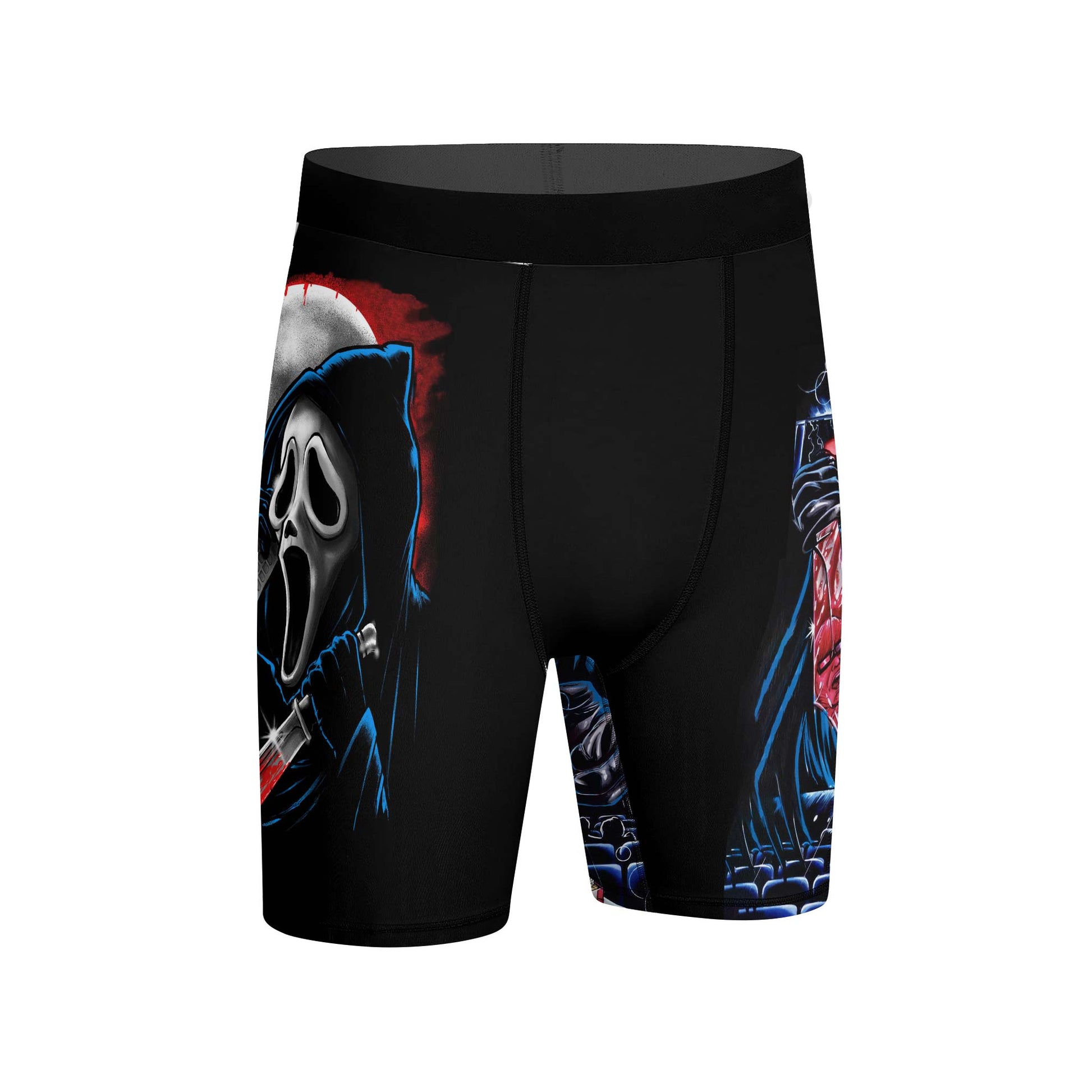 Ghostface Scream Compression Shorts