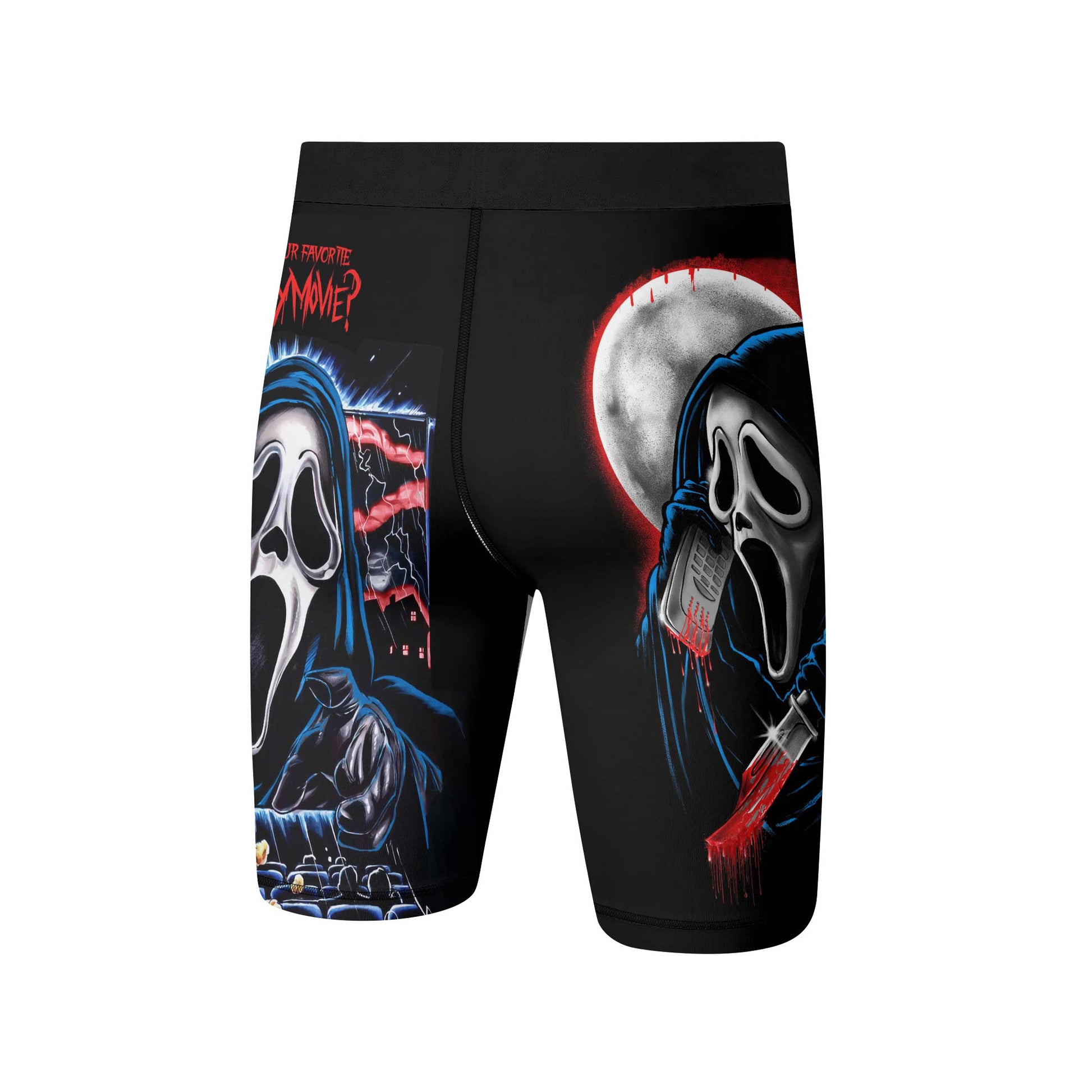 Ghostface Scream Compression Shorts