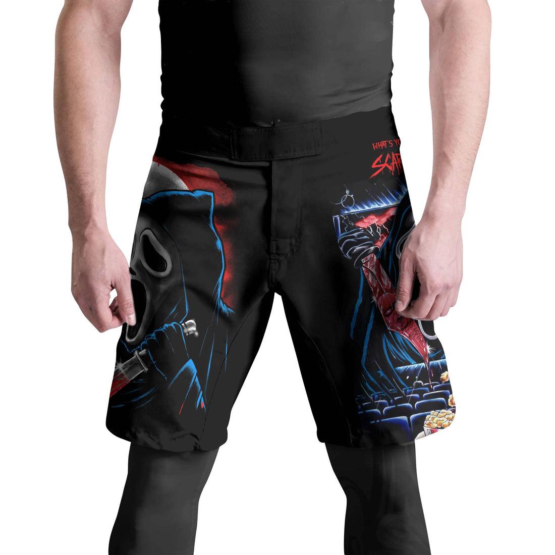 Ghostface Scream Fight Shorts