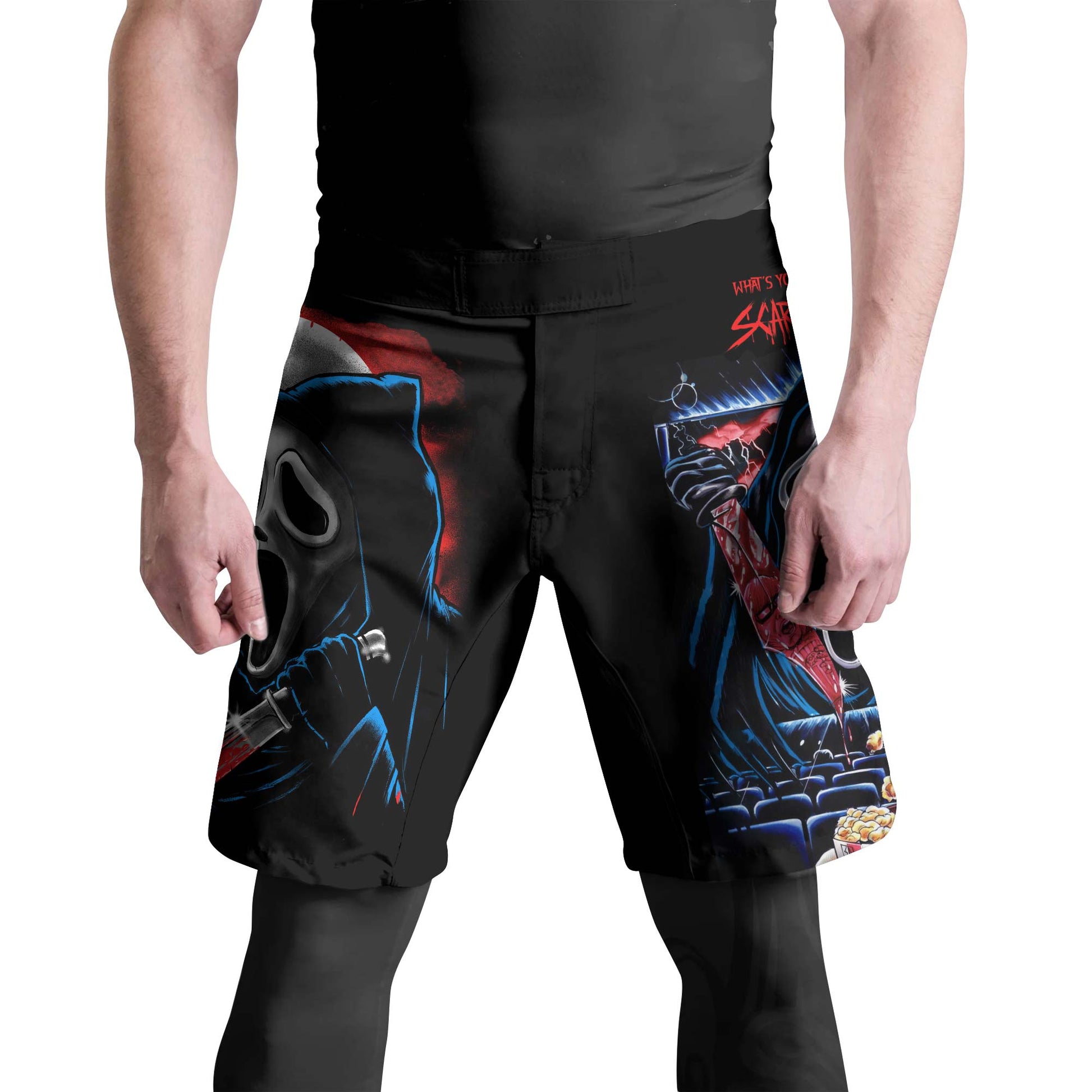 Ghostface Scream Fight Shorts
