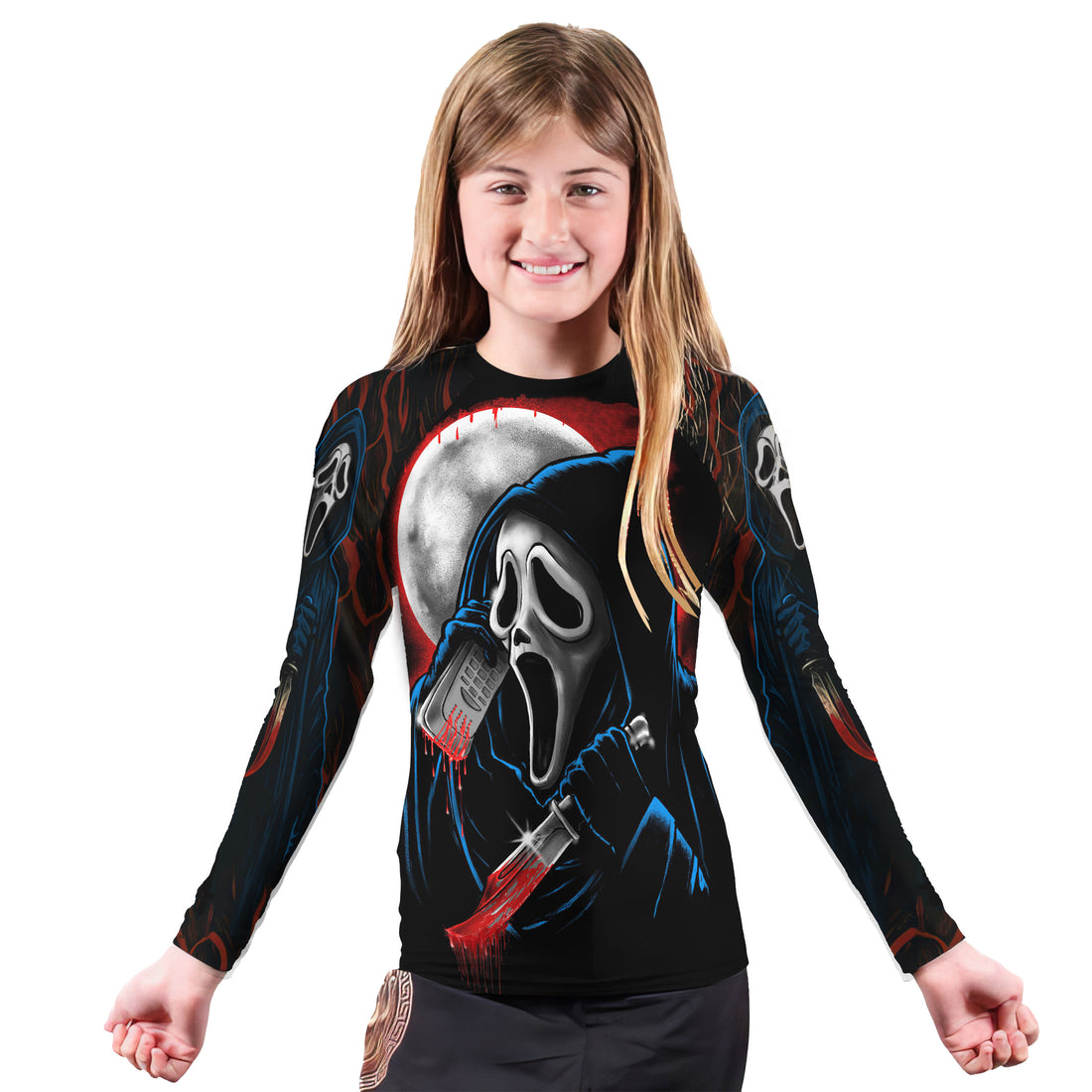 Ghostface Scream Kids Rash Guard