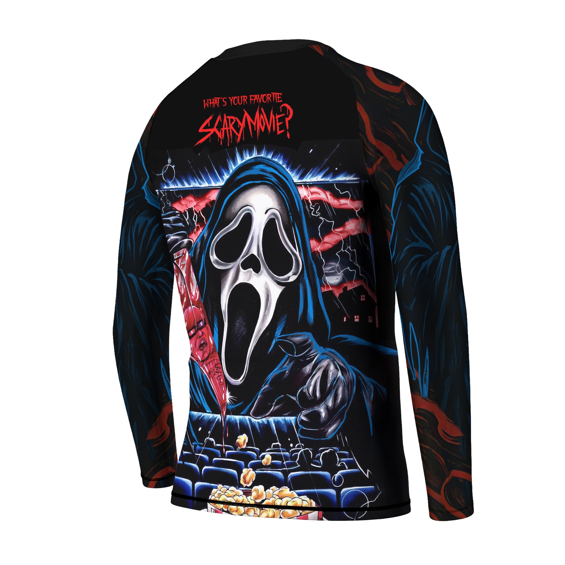 Ghostface Scream Kids Rash Guard