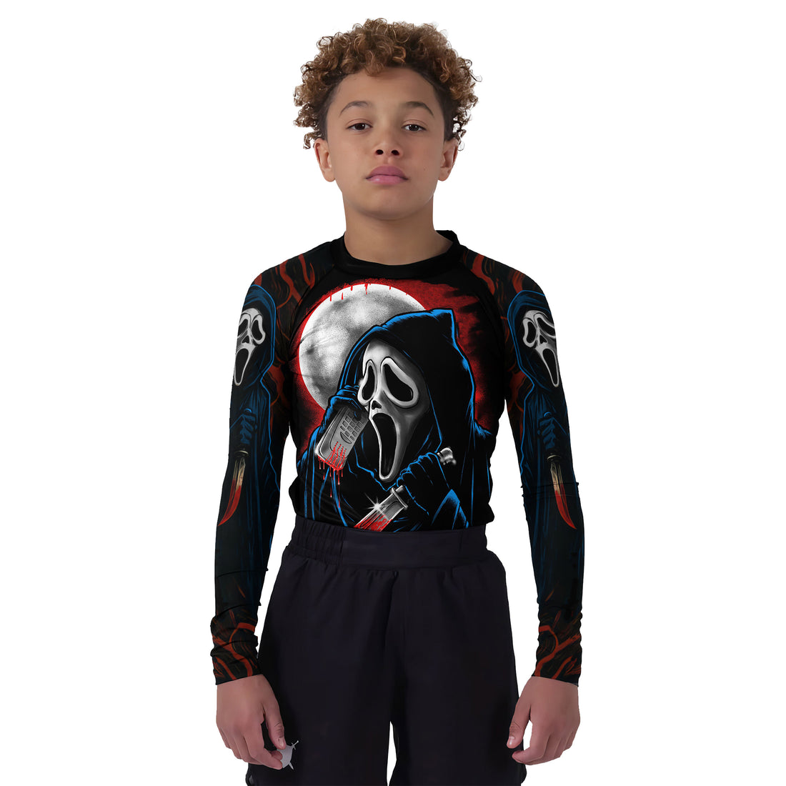 Ghostface Scream Kids Rash Guard