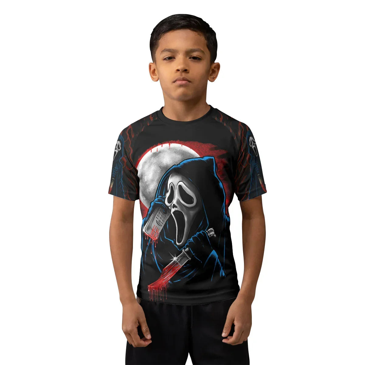Ghostface Scream Kids Rash Guard