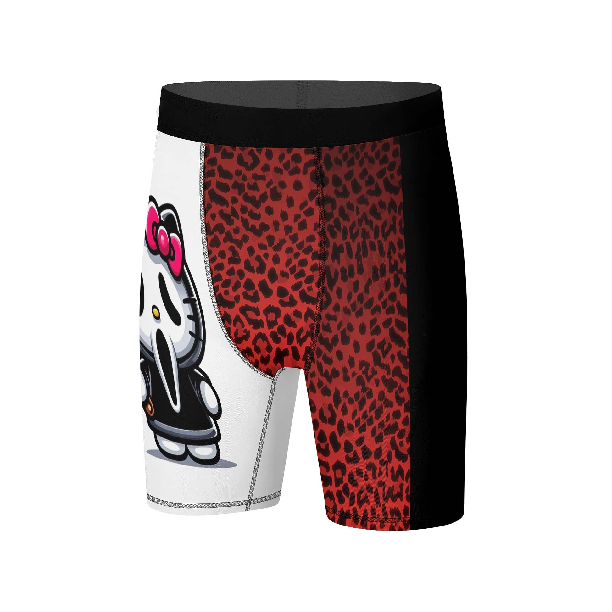 Ghostface Scream Kitty Compression Shorts