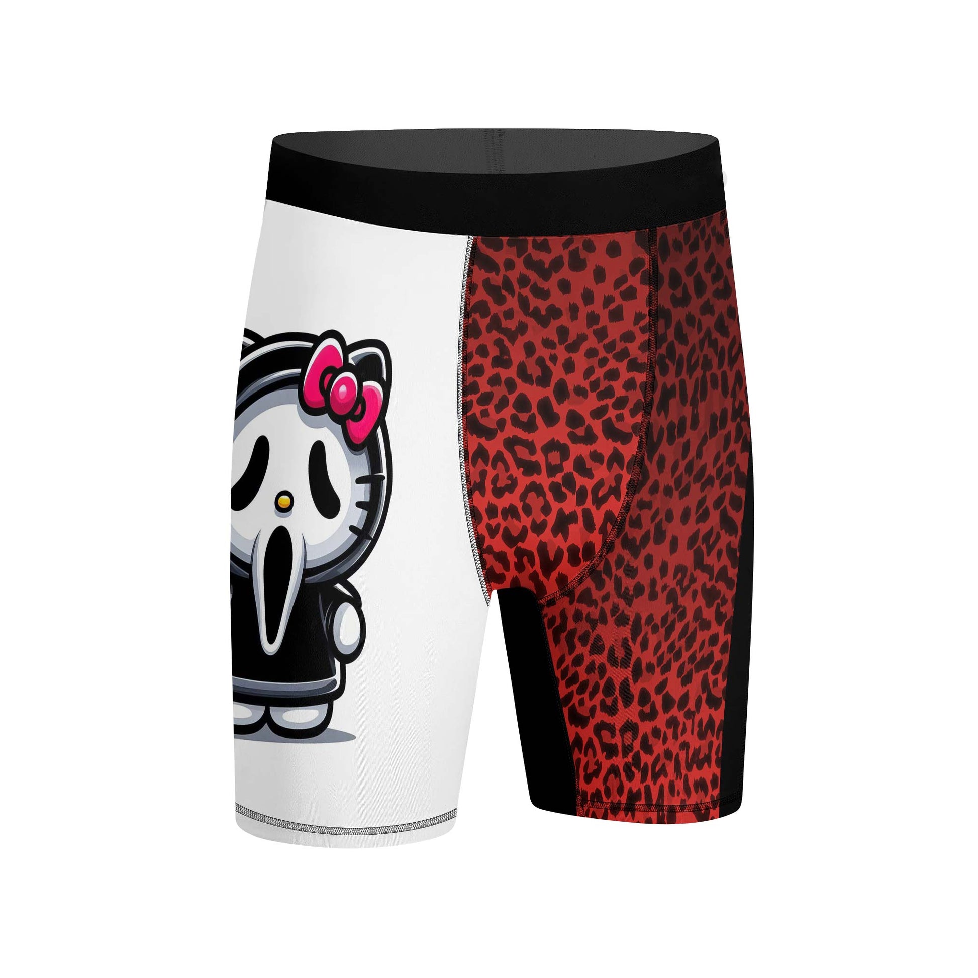 Ghostface Scream Kitty Compression Shorts
