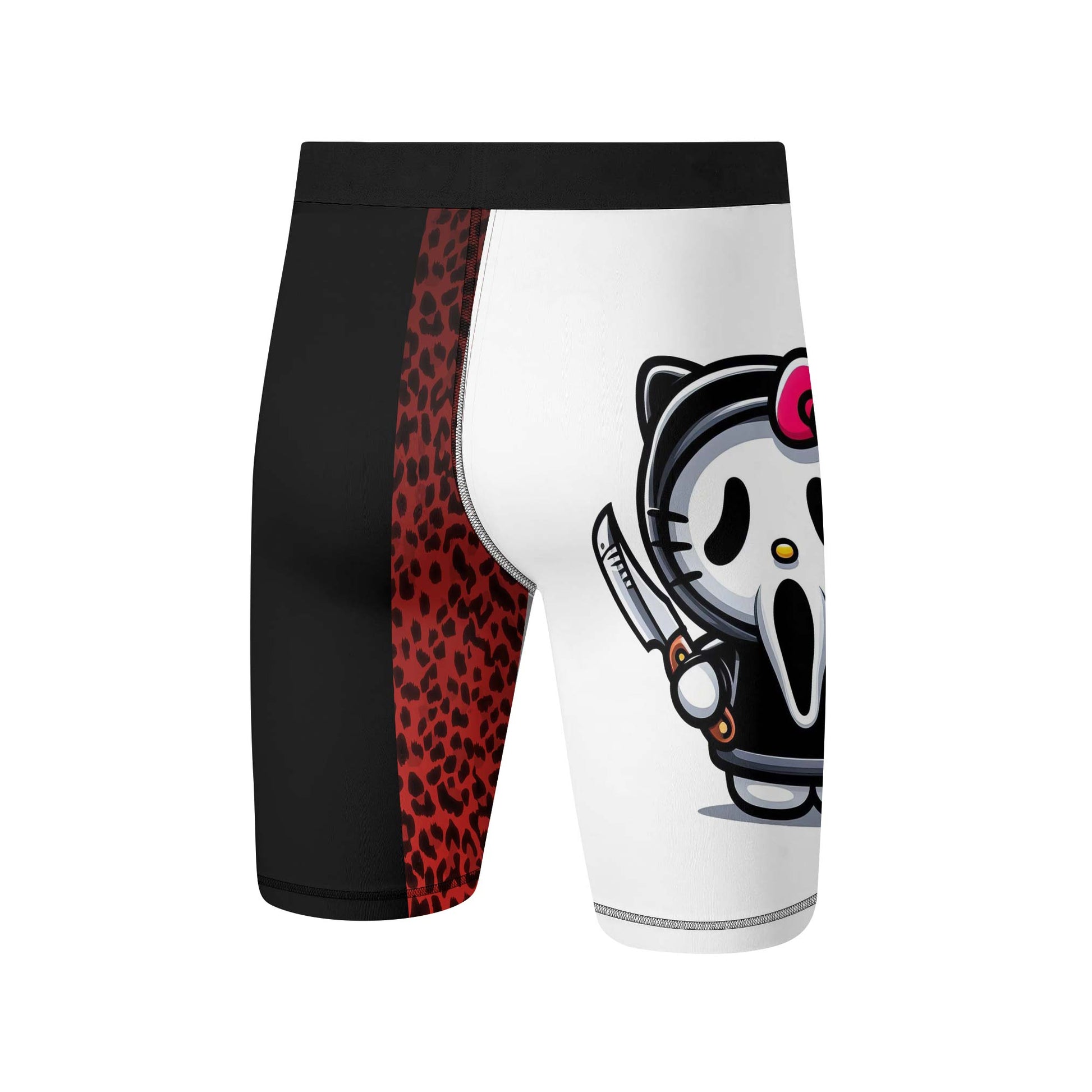 Ghostface Scream Kitty Compression Shorts