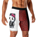 Ghostface Scream Kitty Compression Shorts