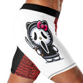 Ghostface Scream Kitty Compression Shorts