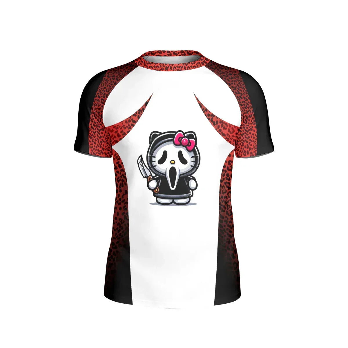 Ghostface Scream Kitty Kids Rash Guard