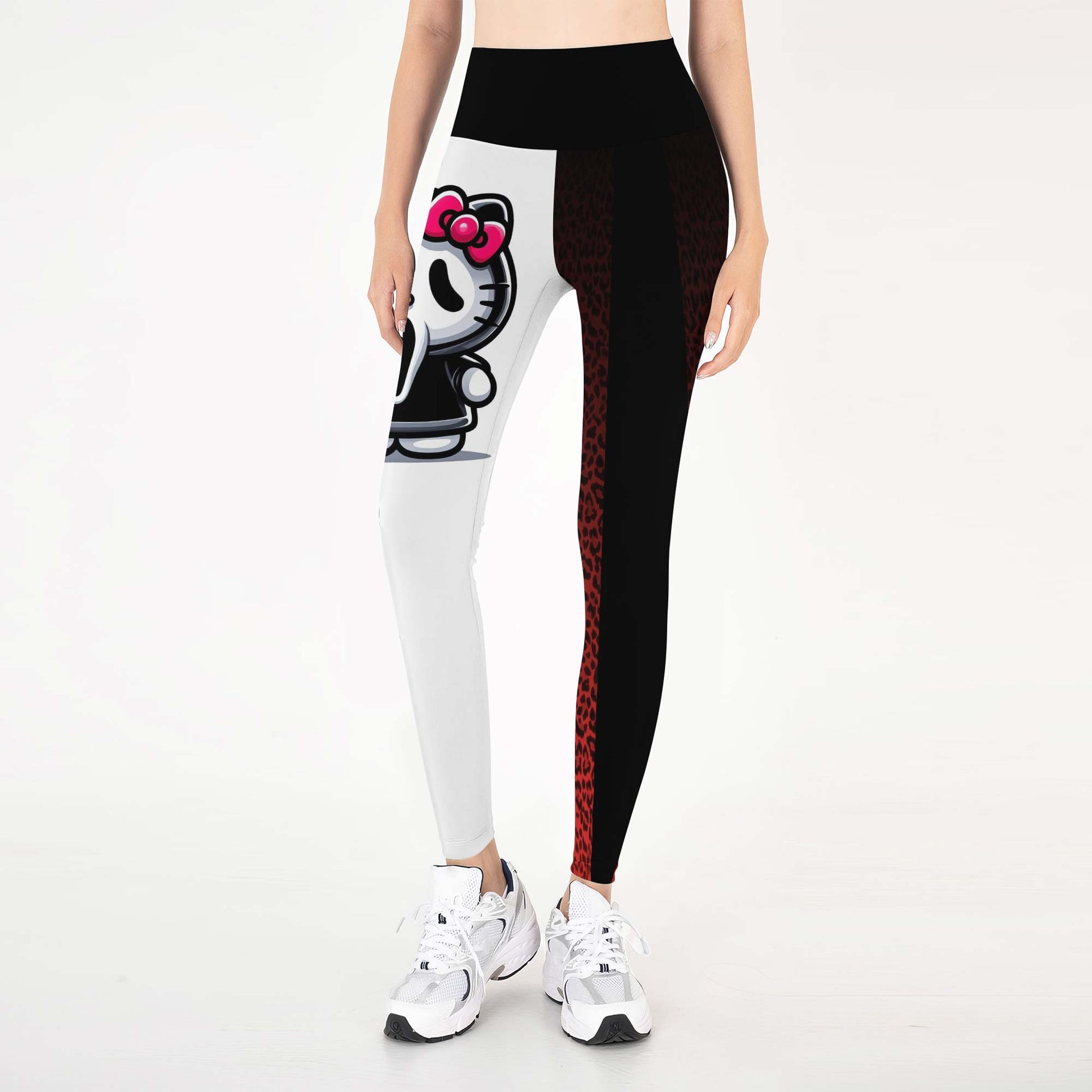 Ghostface Scream Kitty Leggings