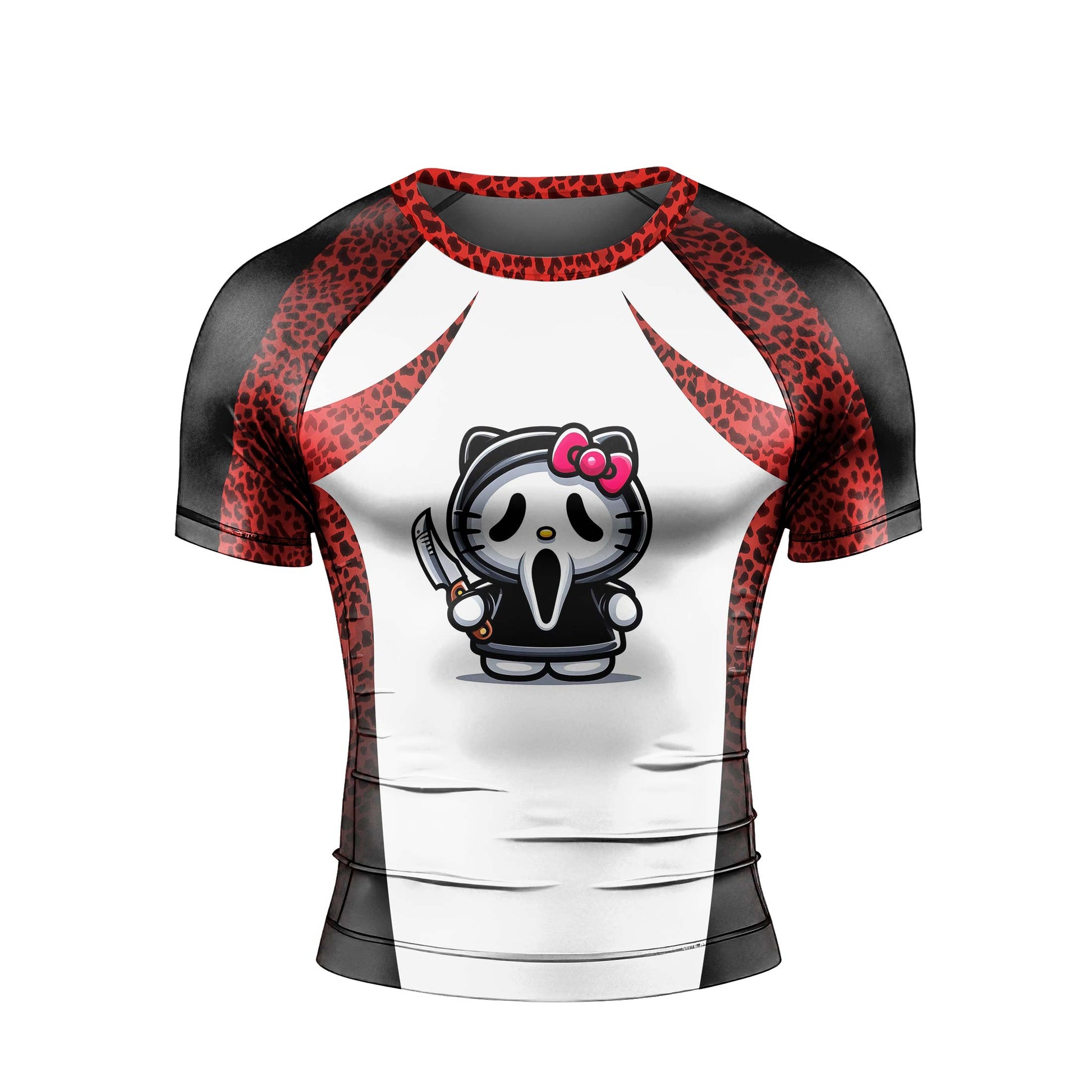 Ghostface Scream Kitty Rash Guard