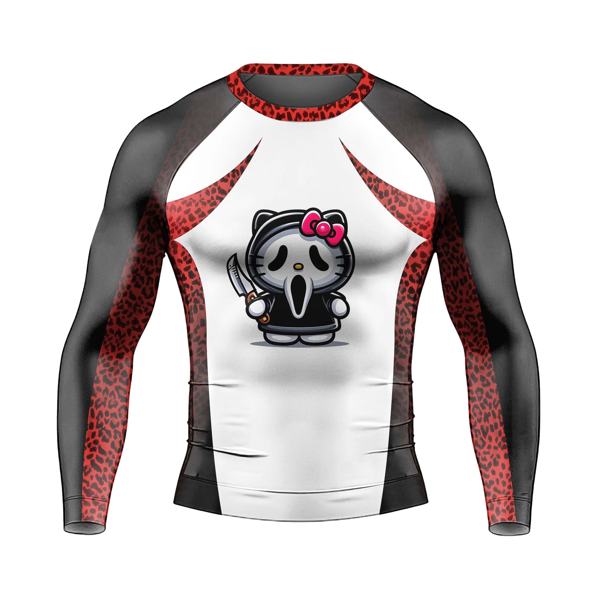 Ghostface Scream Kitty Rash Guard