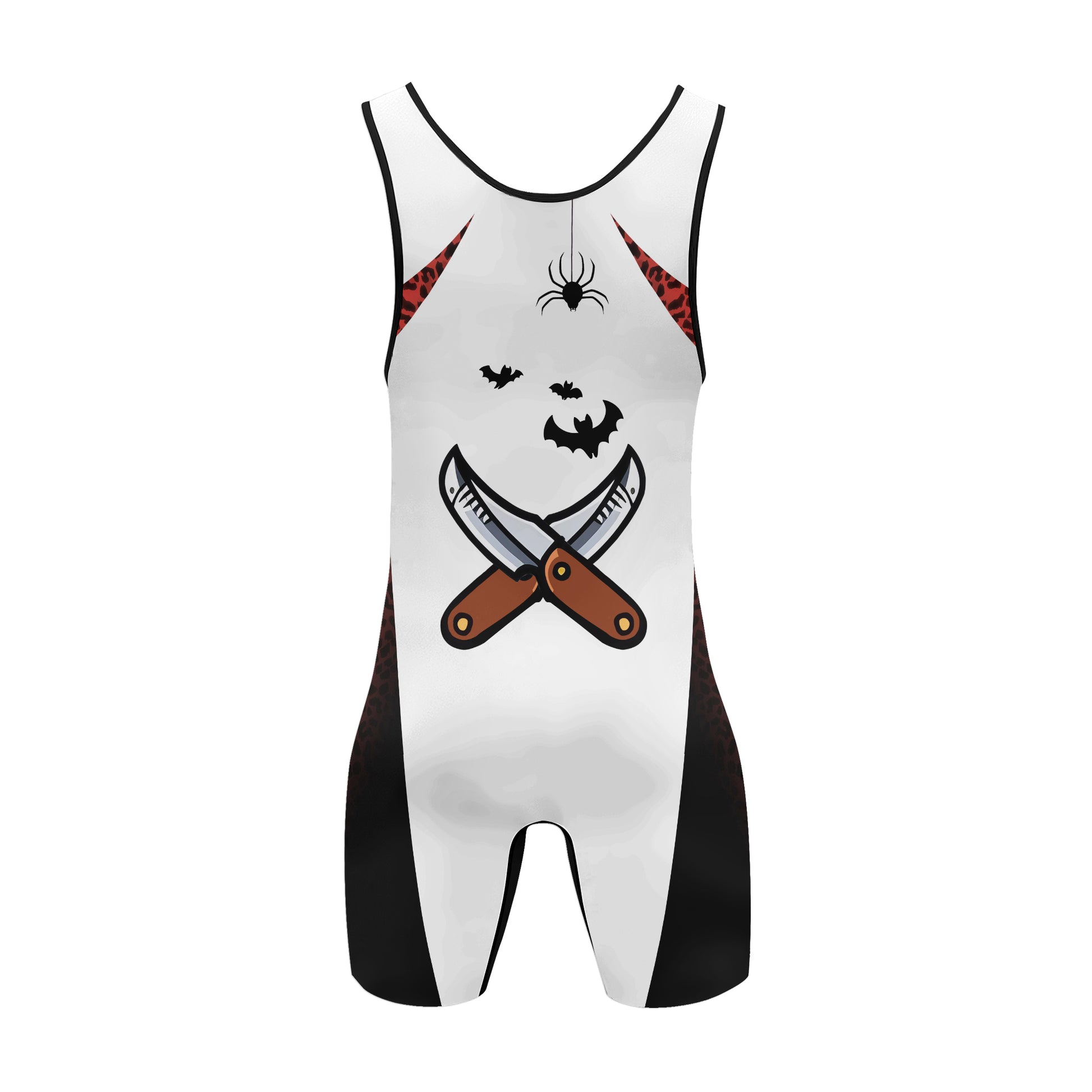 Ghostface Scream Kitty Wrestling Singlet