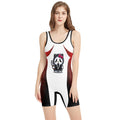 Ghostface Scream Kitty Wrestling Singlet