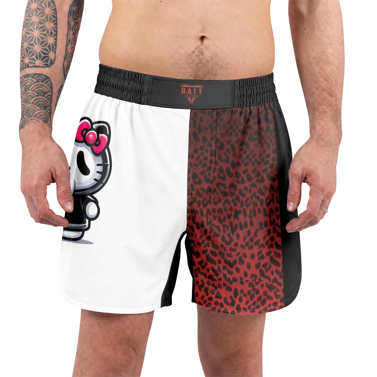 Ghostface Scream Kitty Grappling Shorts