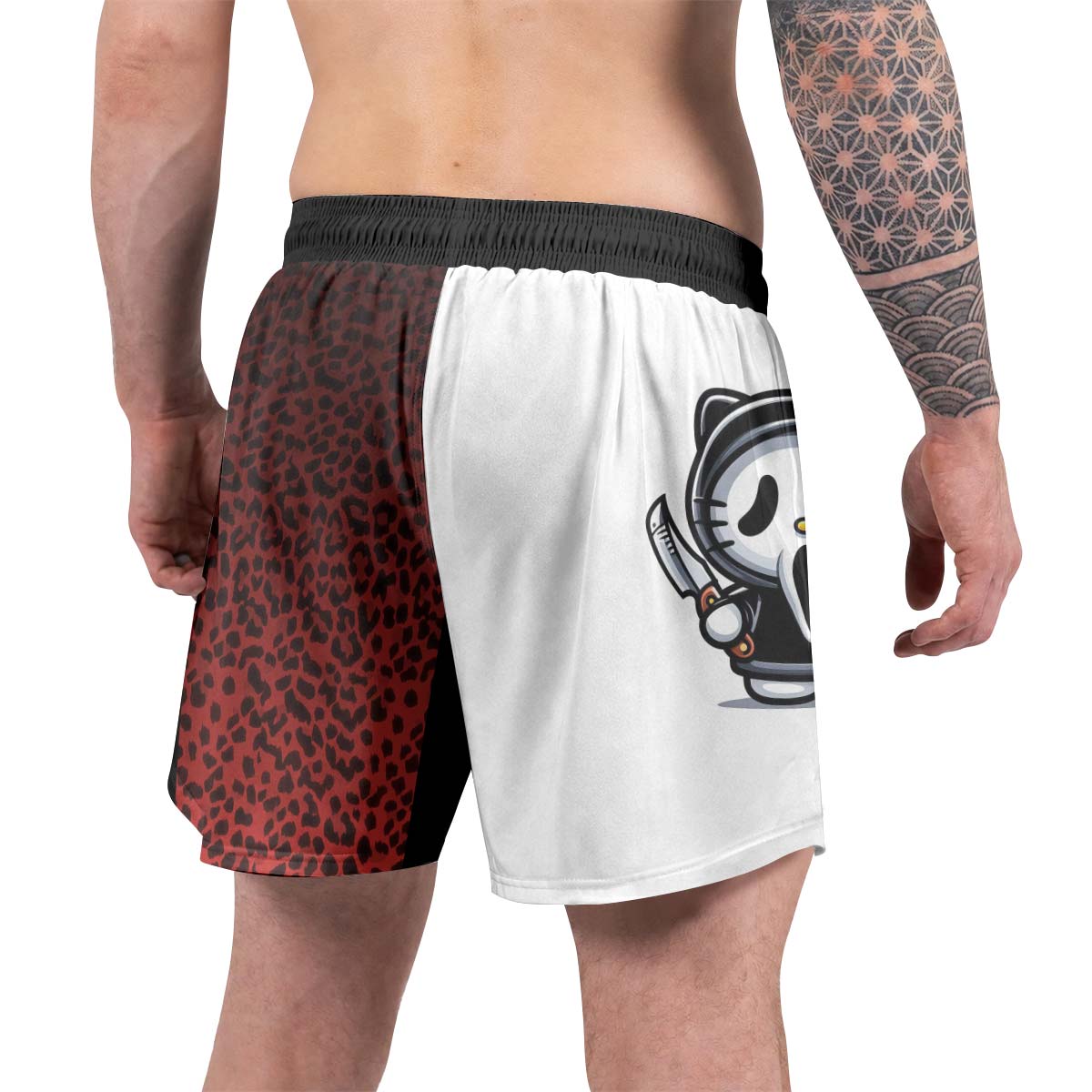 Ghostface Scream Kitty Grappling Shorts