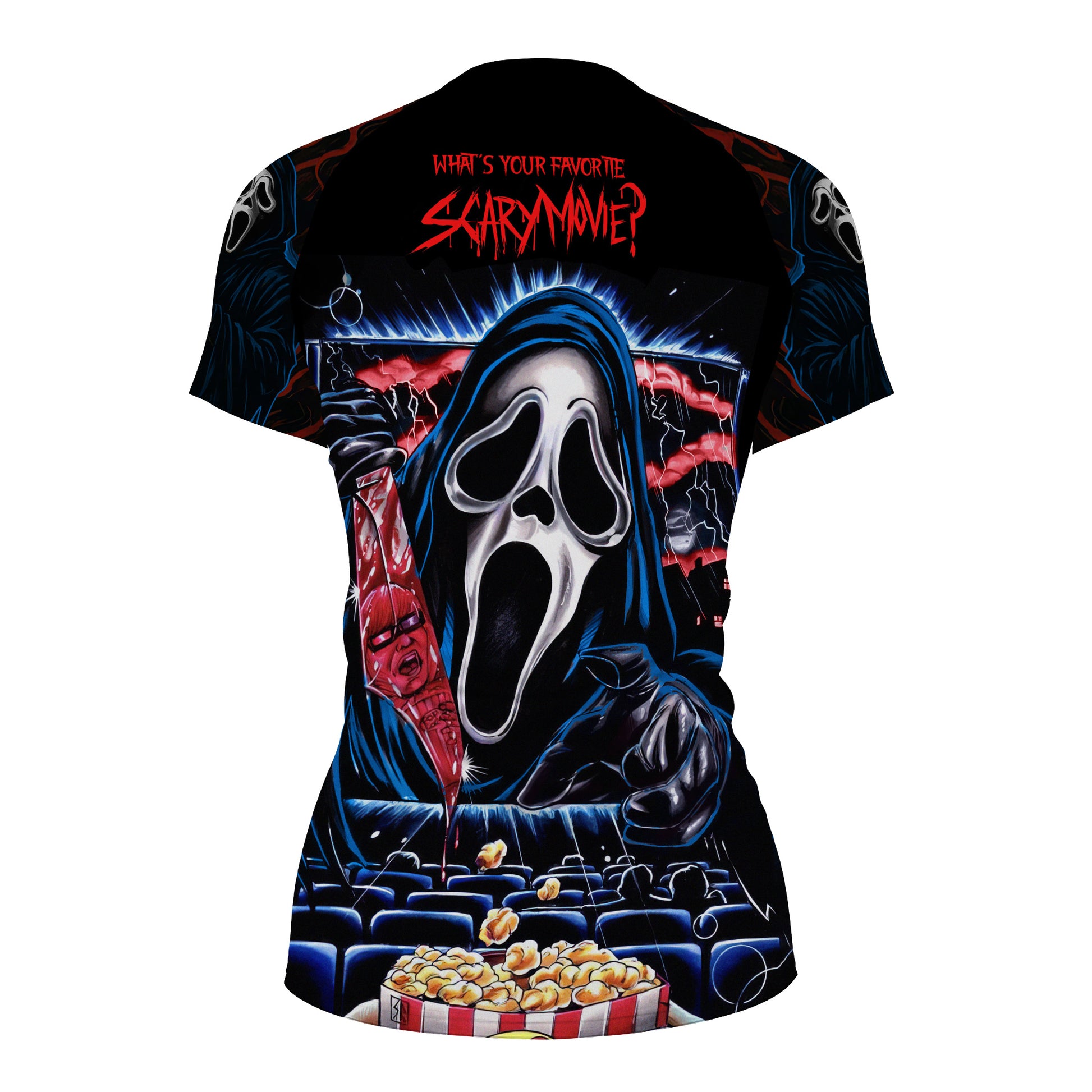 Ghostface Scream Rash Guard