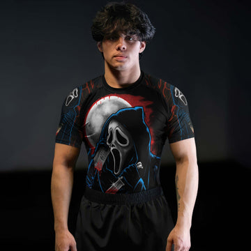 Ghostface Scream Rash Guard