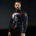 Ghostface Scream Rash Guard