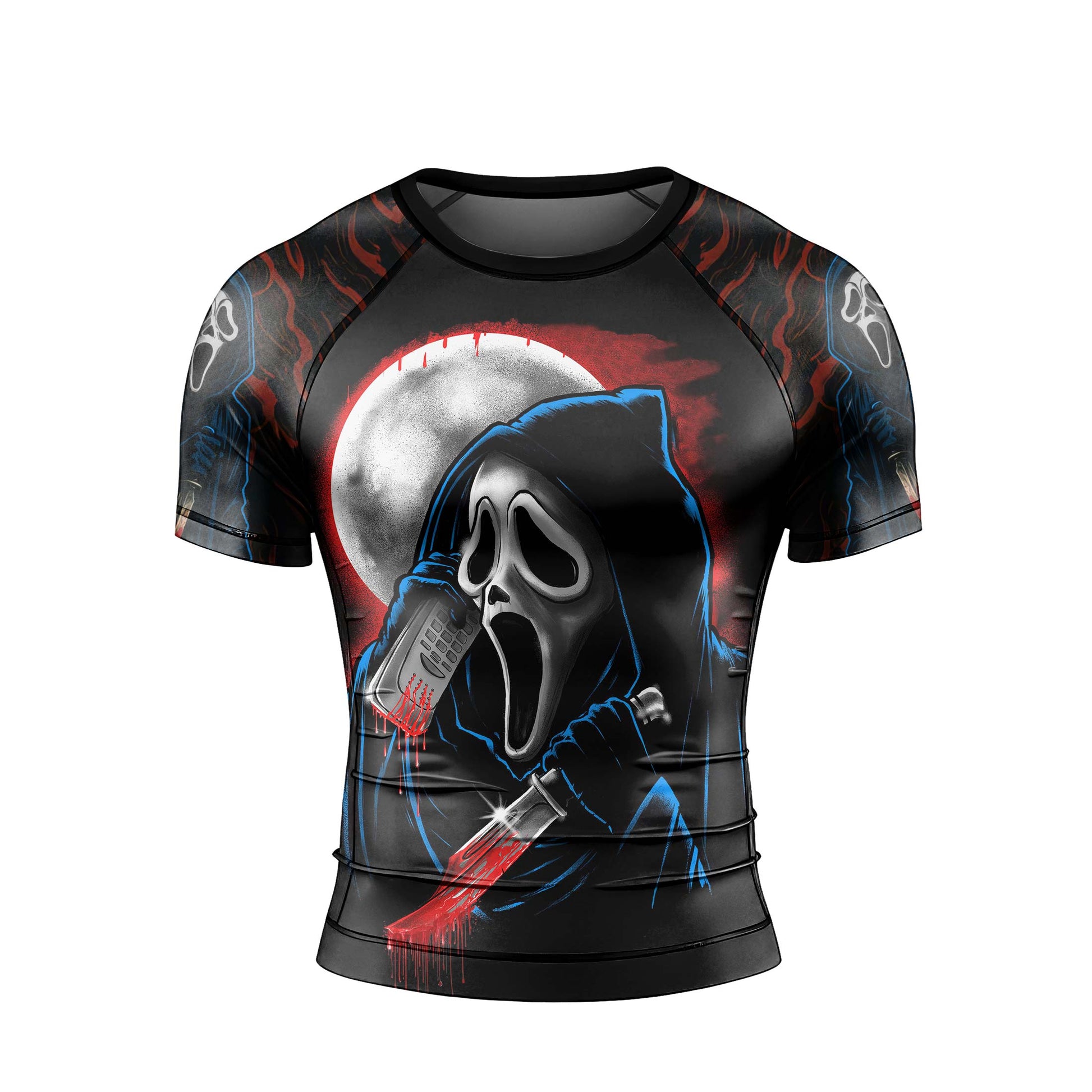 Ghostface Scream Rash Guard
