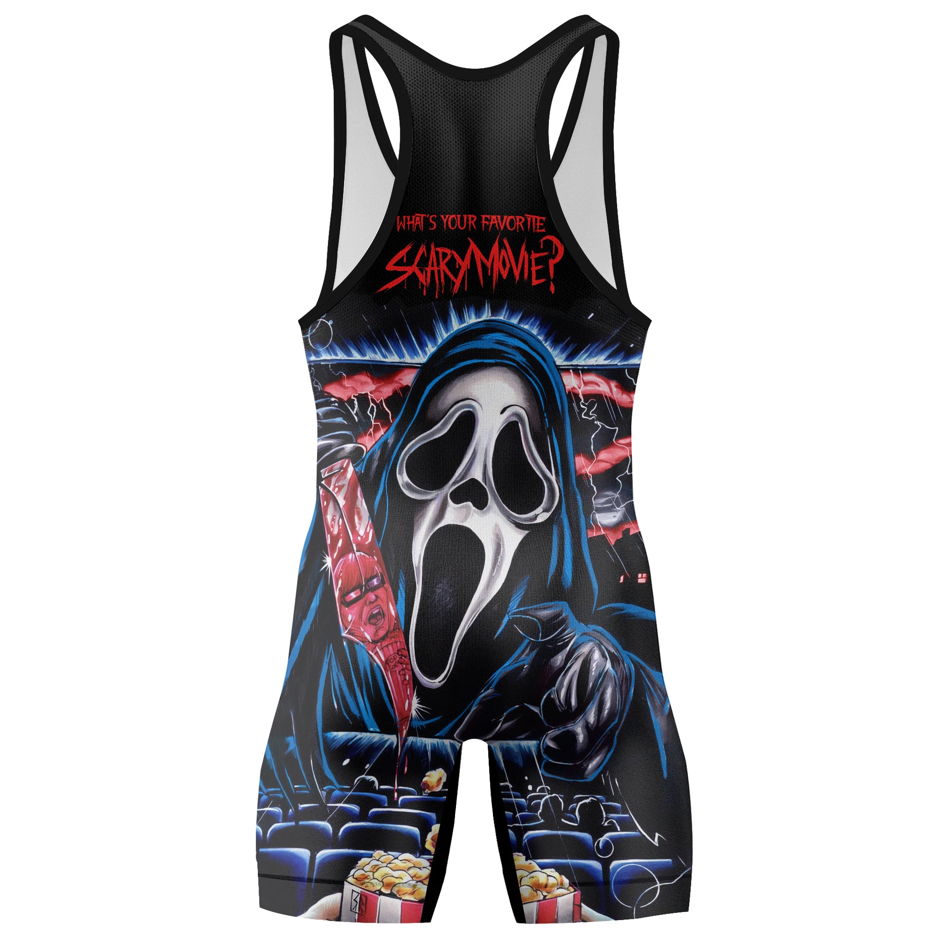Ghostface Scream Wrestling Singlet