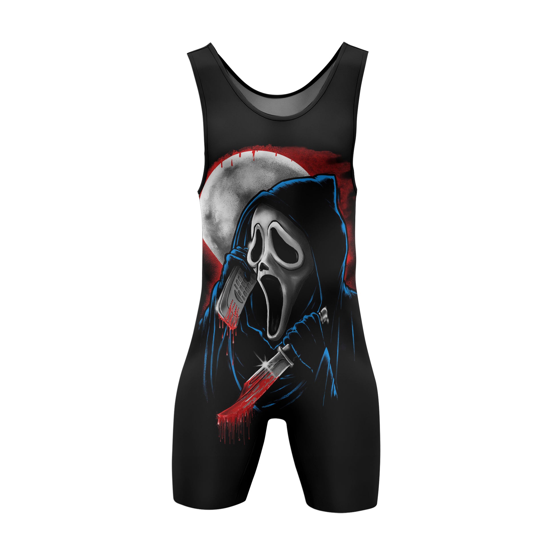 Ghostface Scream Wrestling Singlet