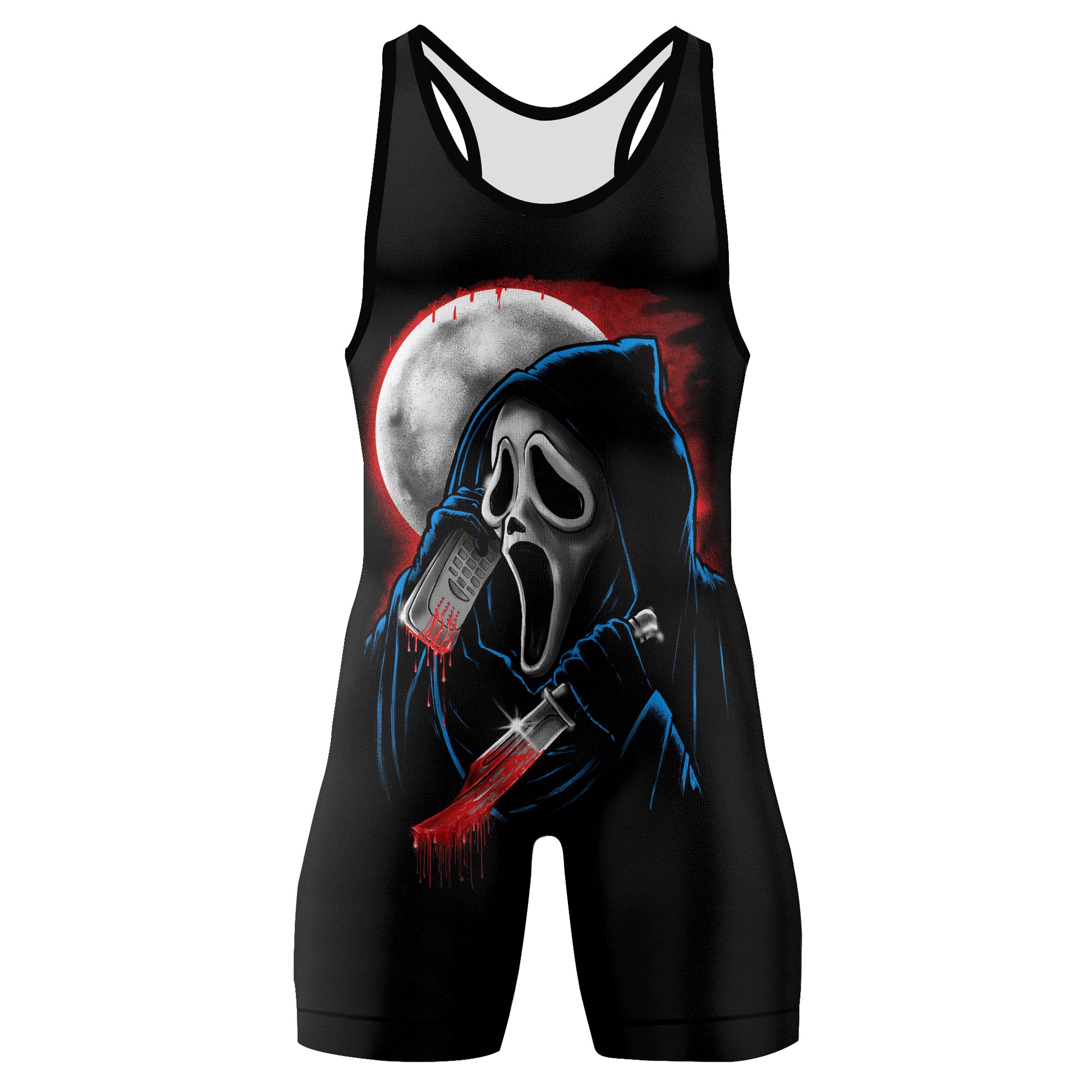 Ghostface Scream Wrestling Singlet